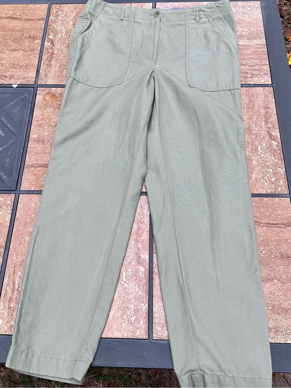 Talbots Olive Green Casual Chinos